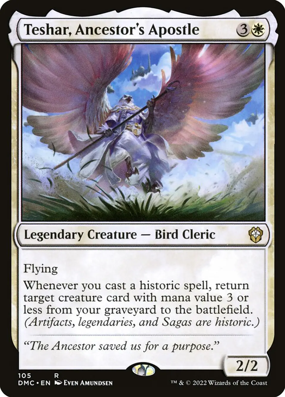 Teshar, Ancestor's Apostle 1