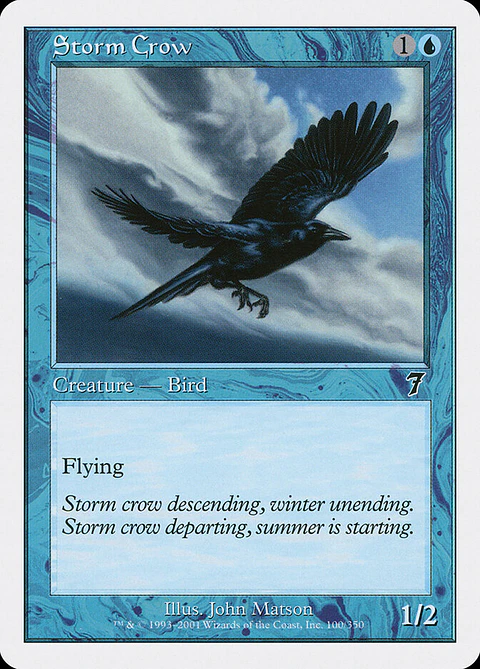 Storm Crow (Retro Frame)