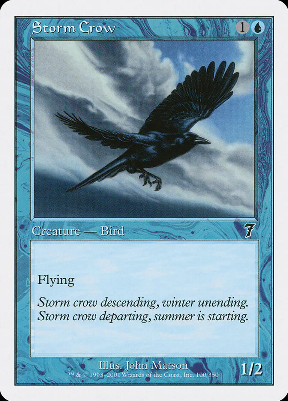 Storm Crow (Retro Frame) 1