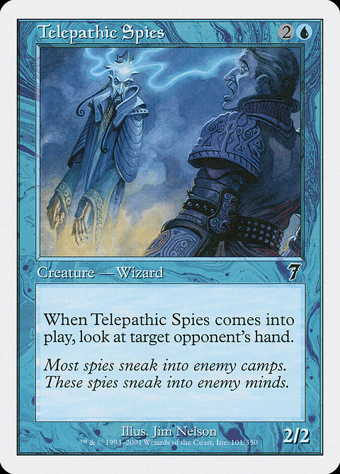 Telepathic Spies (Retro Frame)