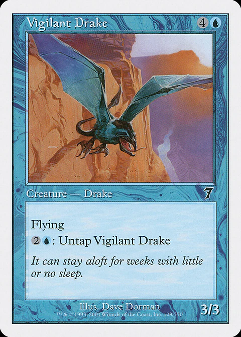 Vigilant Drake (Retro Frame)