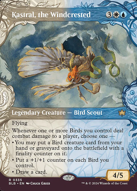 Kastral, the Windcrested (Borderless)