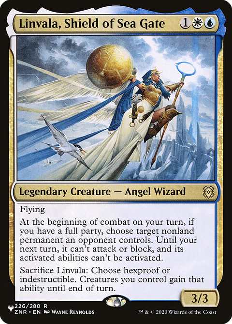Linvala, Shield of Sea Gate (The List)