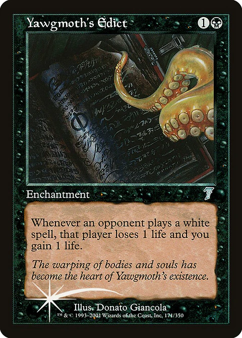 Yawgmoth's Edict (Retro Frame)
