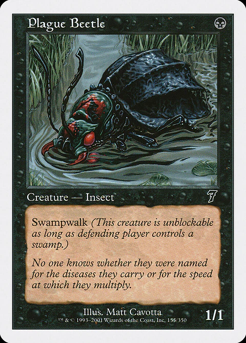 Plague Beetle (Retro Frame)