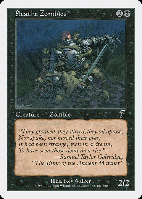 Scathe Zombies (Retro Frame)