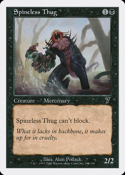 Spineless Thug (Retro Frame)