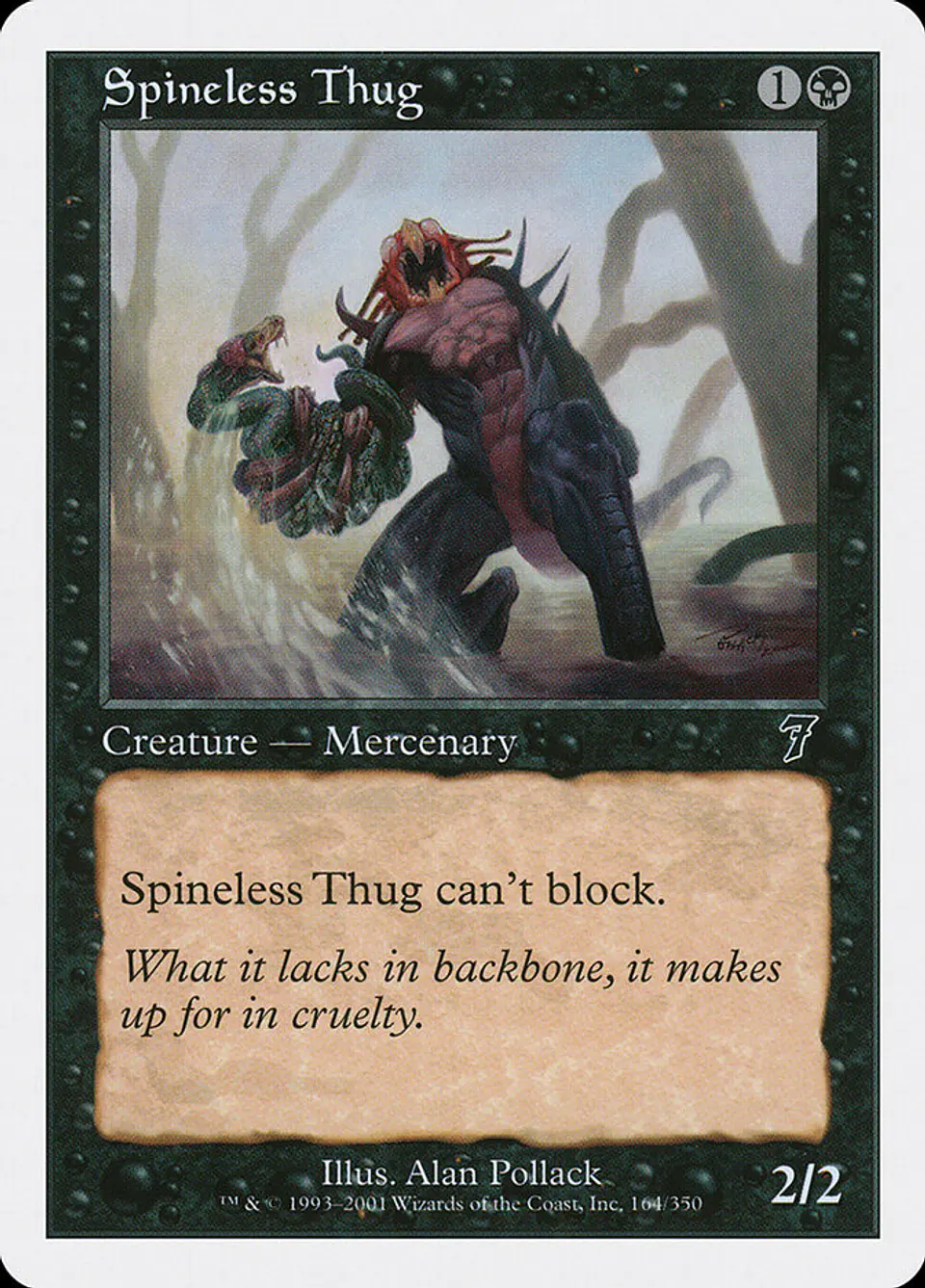 Spineless Thug (Retro Frame) 1
