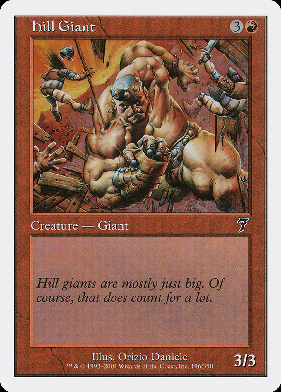 Hill Giant (Retro Frame) 1