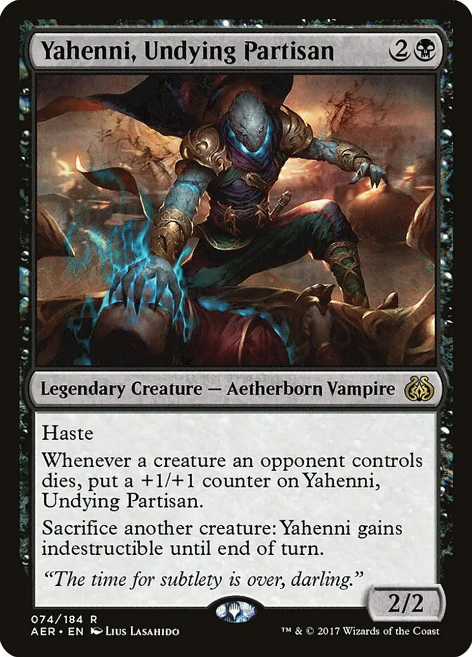 Yahenni, Undying Partisan 1
