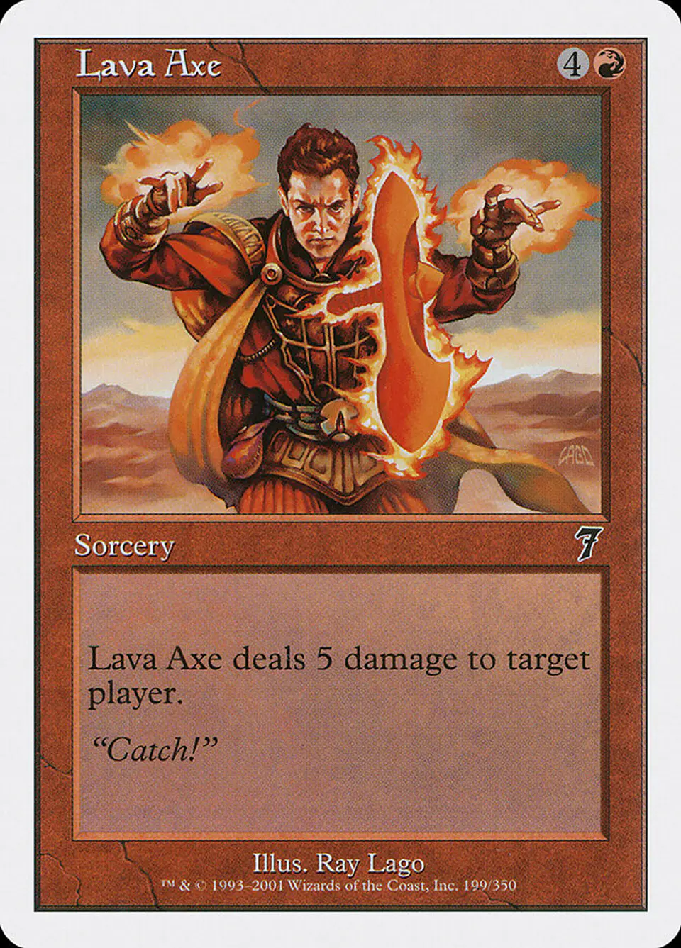 Lava Axe (Retro Frame) 1