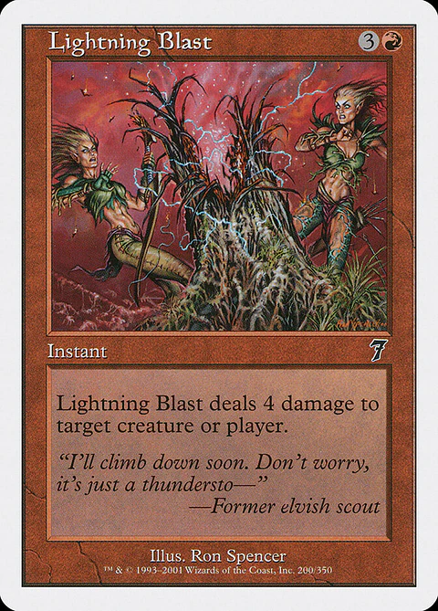 Lightning Blast (Retro Frame)