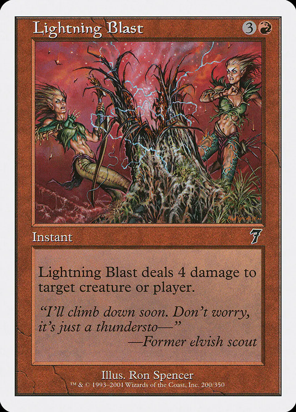 Lightning Blast (Retro Frame) 1