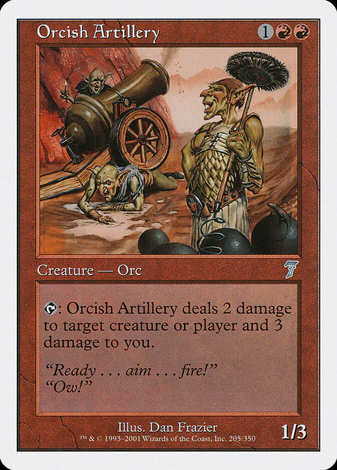 Orcish Artillery (Retro Frame)