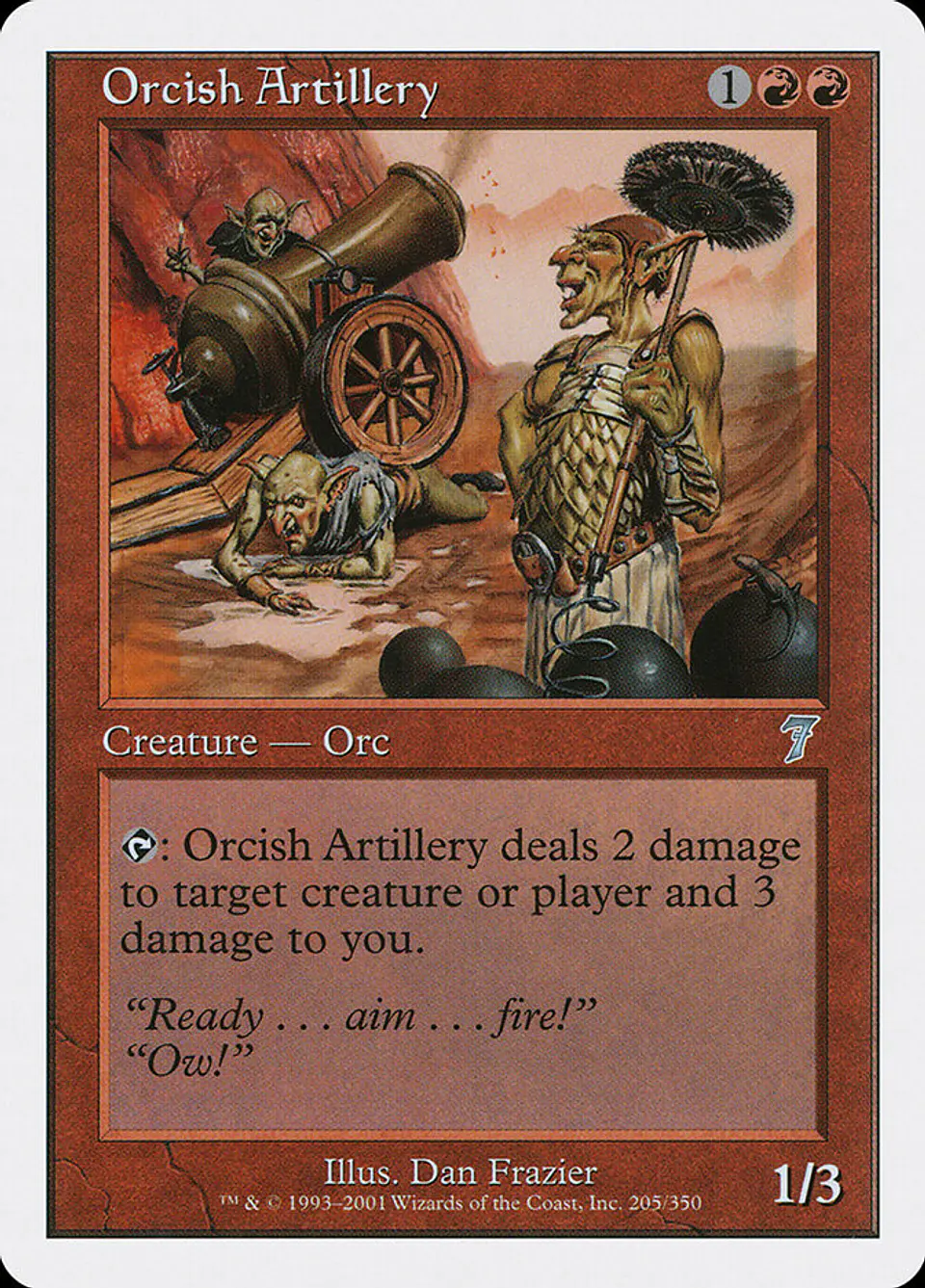 Orcish Artillery (Retro Frame) 1