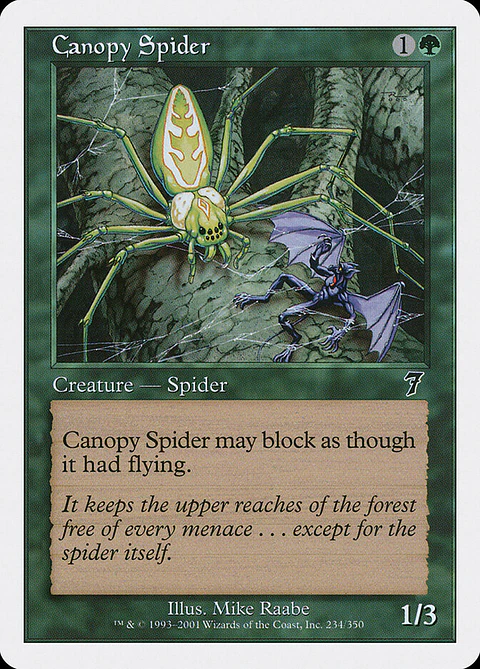 Canopy Spider (Retro Frame)