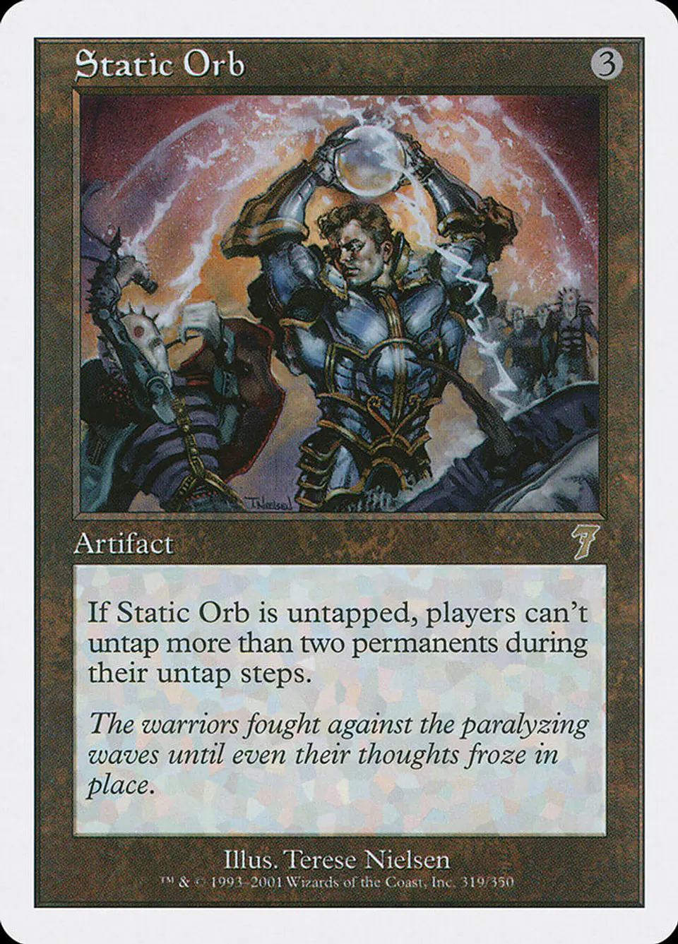 Static Orb (Retro Frame) 1