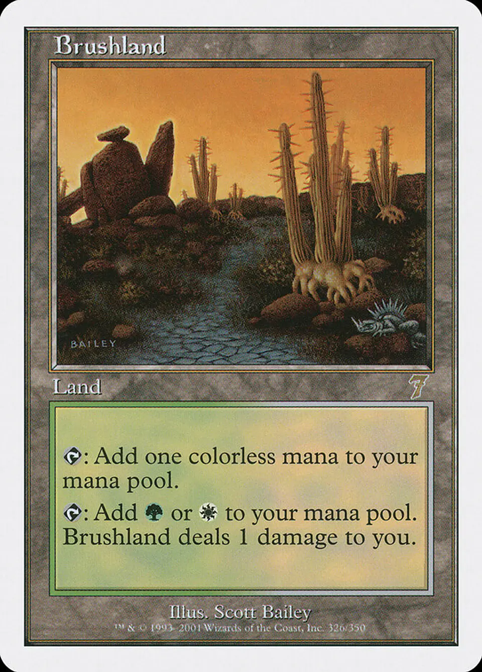 Brushland (Retro Frame) 1