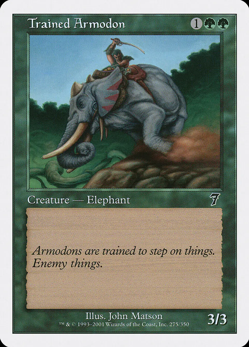 Trained Armodon (Retro Frame) 1