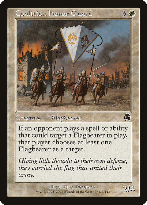 Coalition Honor Guard (Retro Frame)
