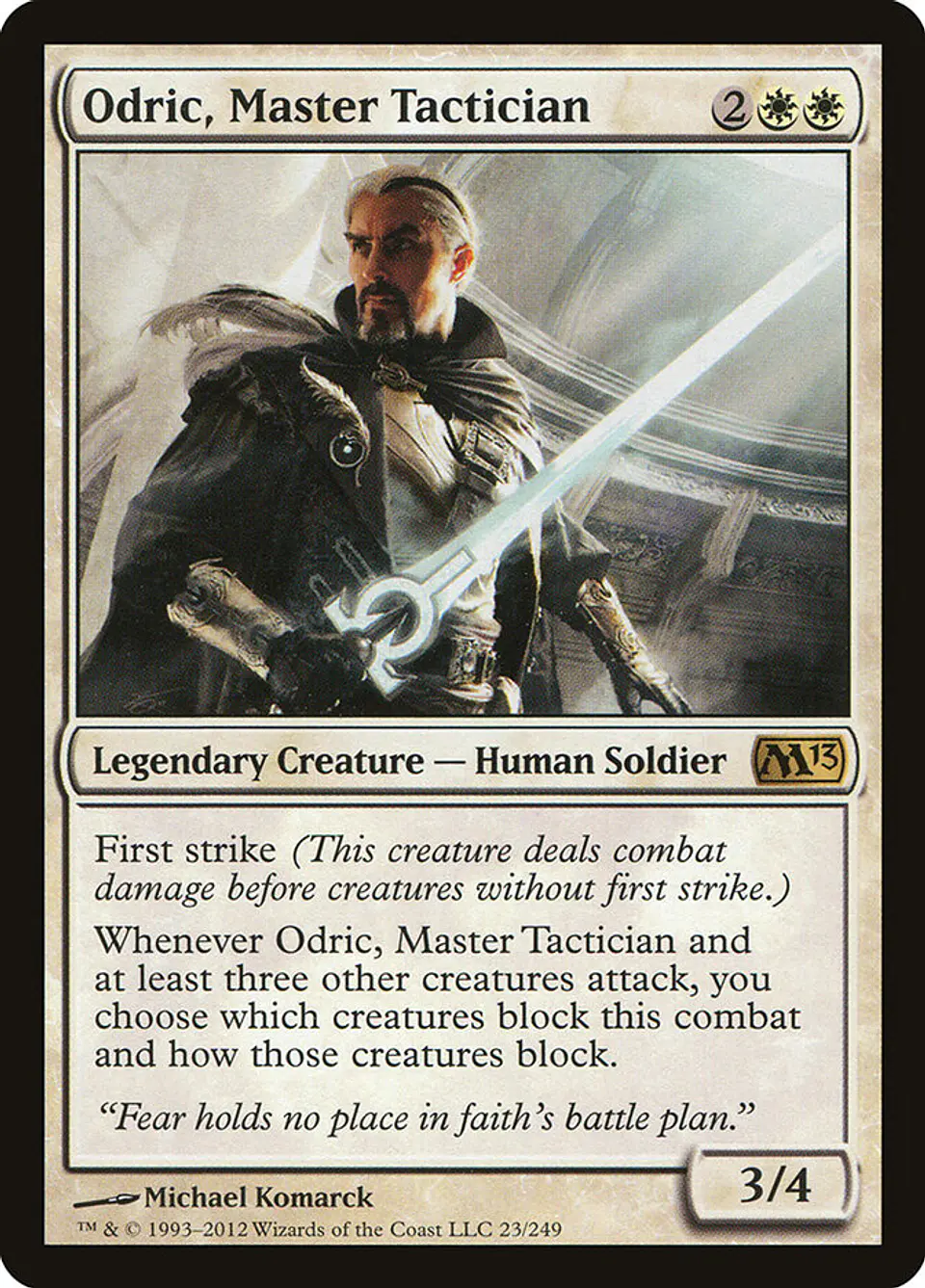 Odric, Master Tactician 1