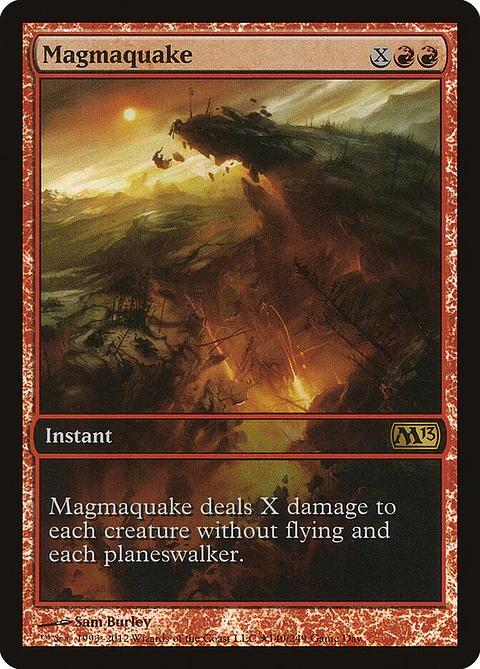 Magmaquake (Game Day) (Full Art)