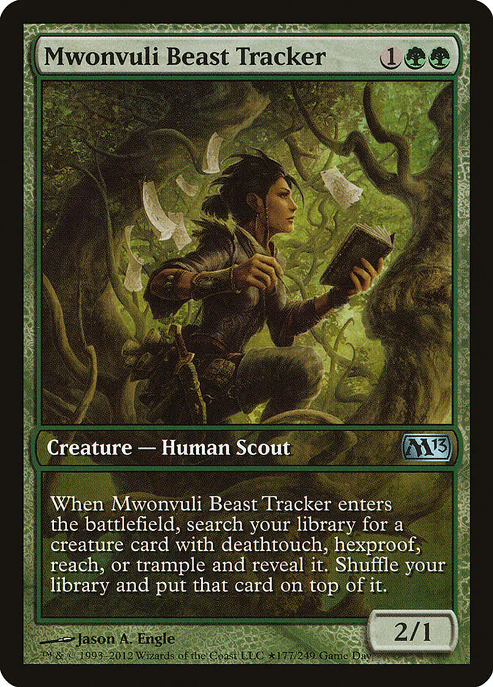 Mwonvuli Beast Tracker (Game Day) (Full Art) 1