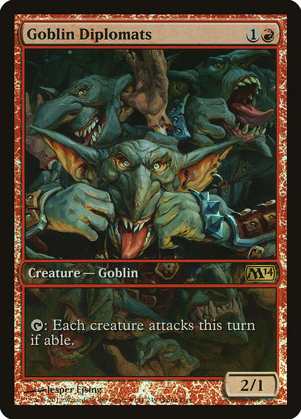 Goblin Diplomats (Game Day) (Full Art) 1
