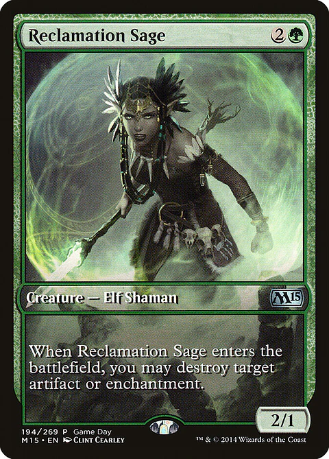 Reclamation Sage (Game Day)