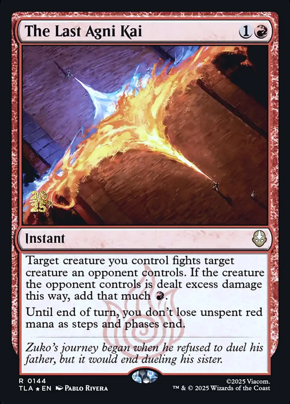 The Last Agni Kai (Pre-release) 1