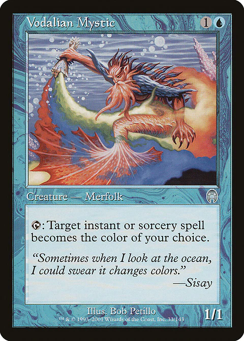 Vodalian Mystic (Retro Frame)