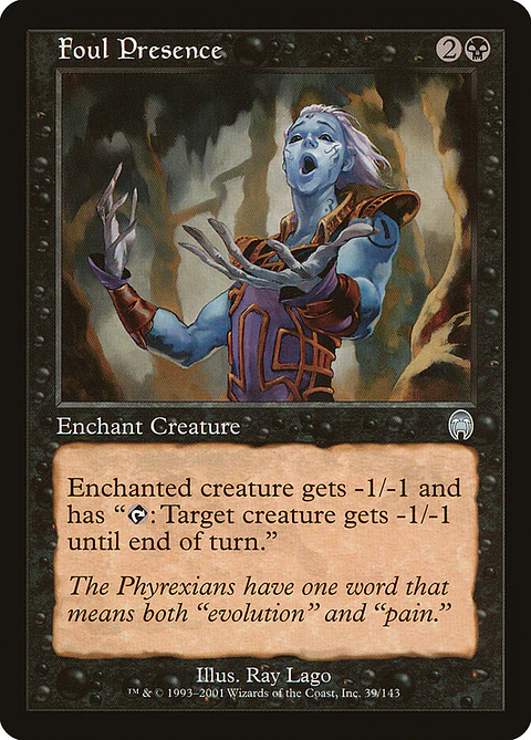 Foul Presence (Retro Frame)