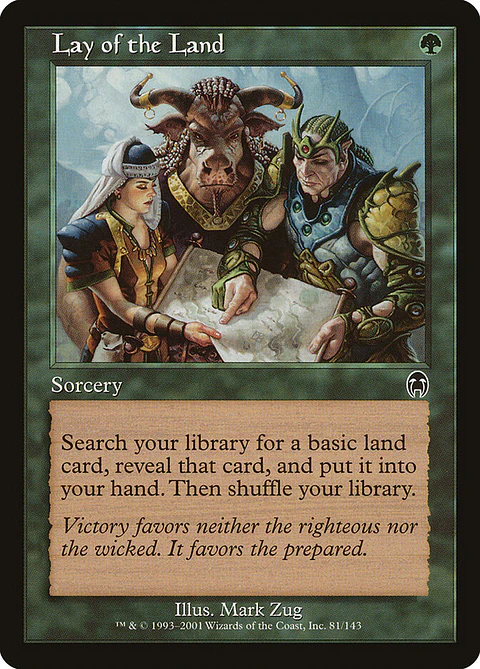 Lay of the Land (Retro Frame)