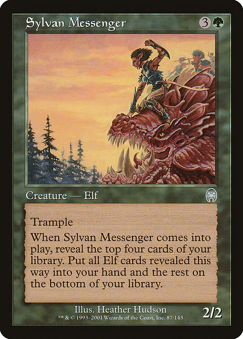 Sylvan Messenger (Retro Frame)