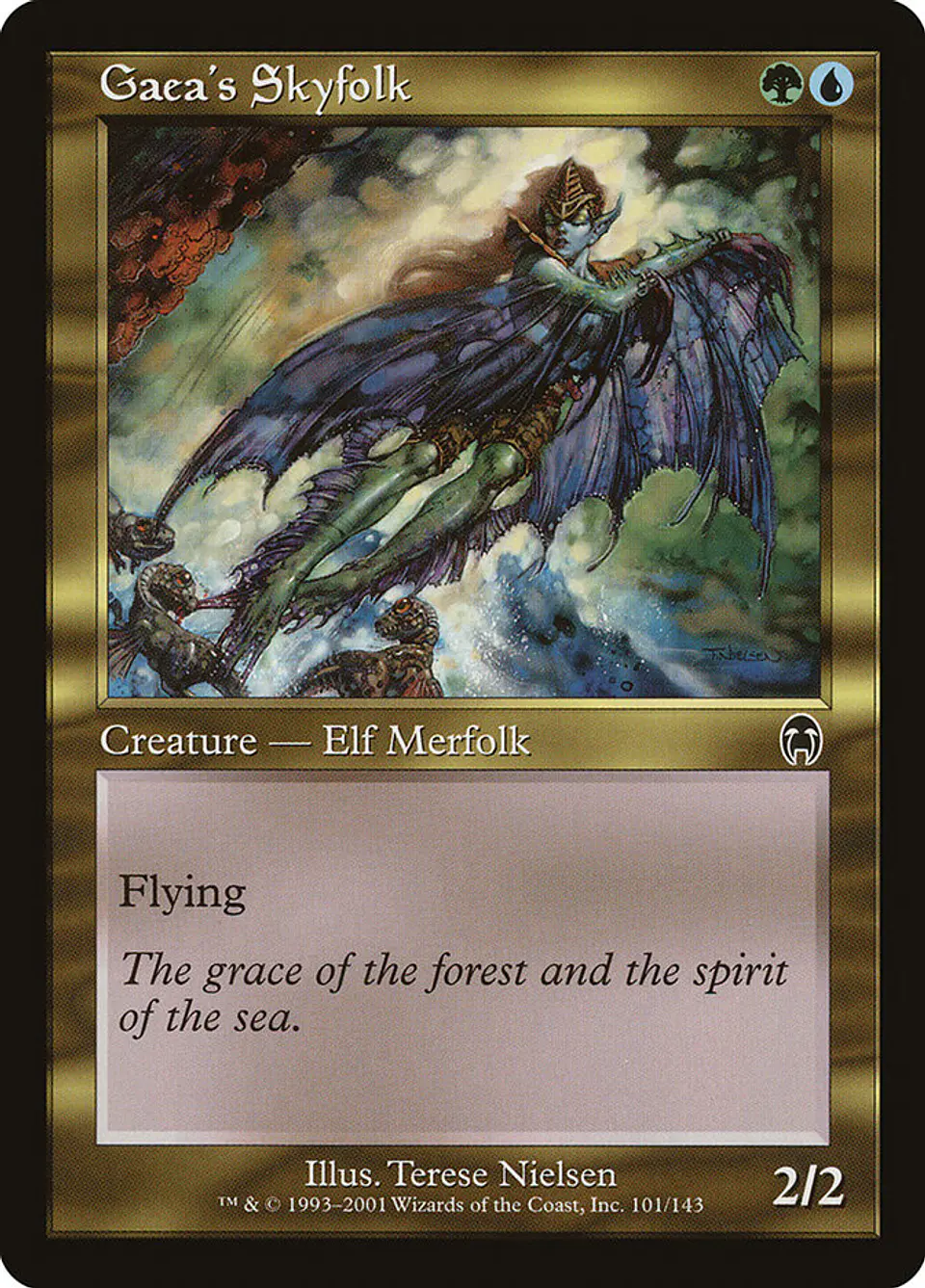 Gaea's Skyfolk (Retro Frame) 1