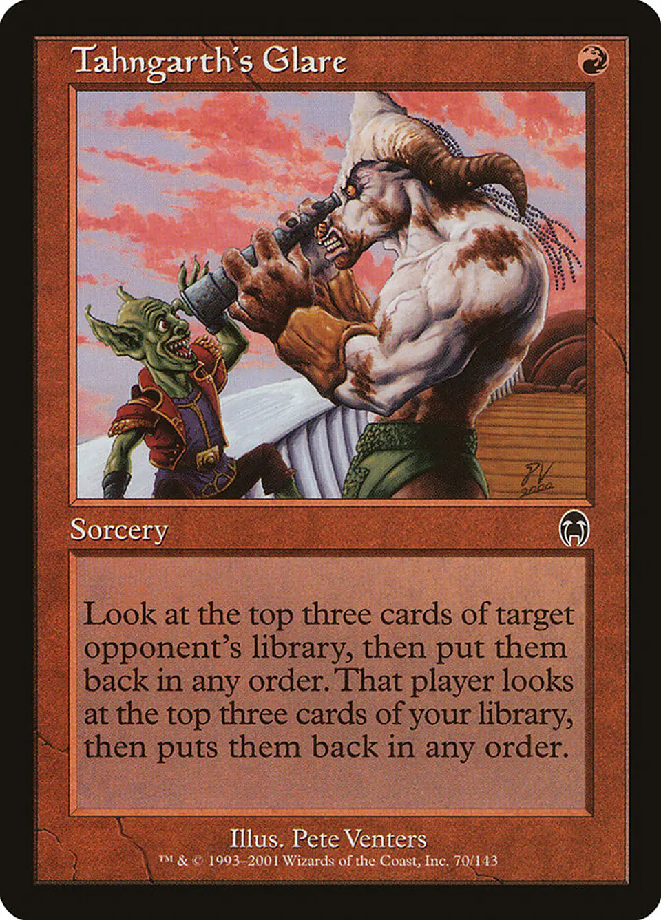 Tahngarth's Glare (Retro Frame) 1