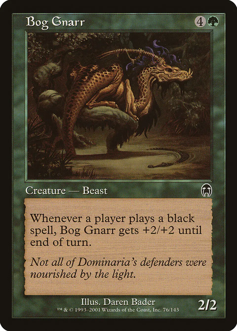 Bog Gnarr (Retro Frame) 1