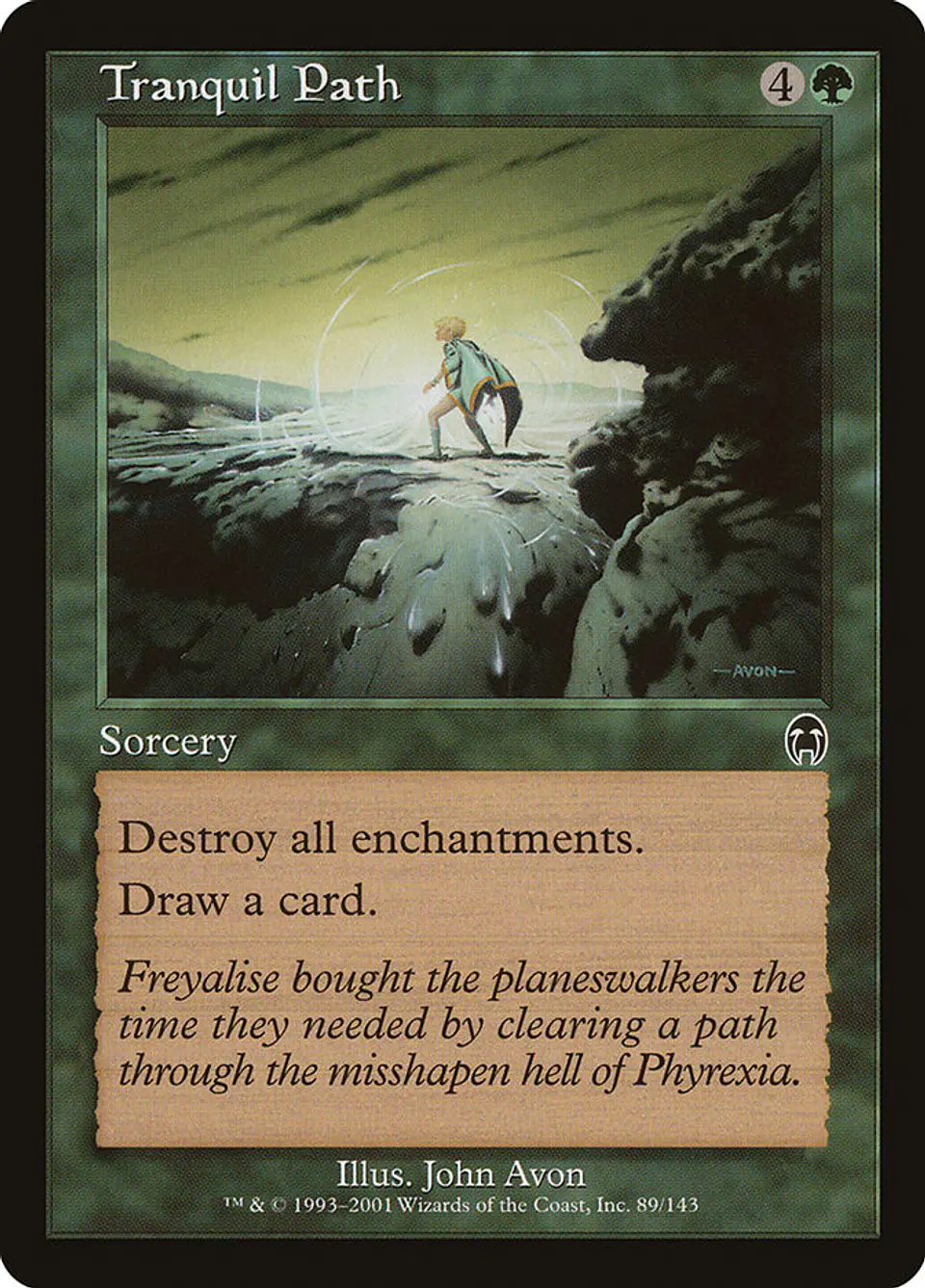 Tranquil Path (Retro Frame) 1