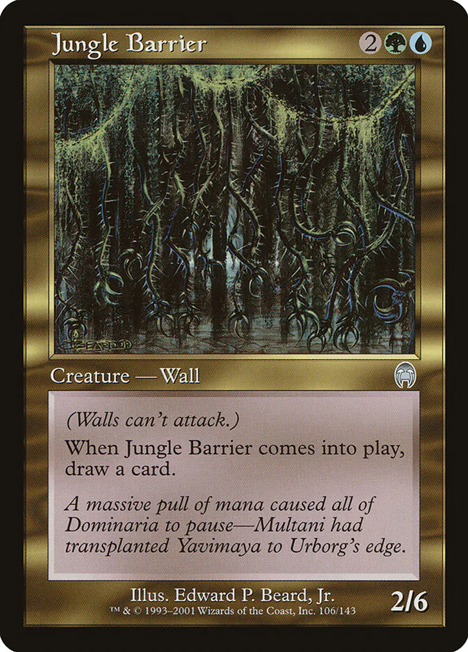 Jungle Barrier (Retro Frame) 1