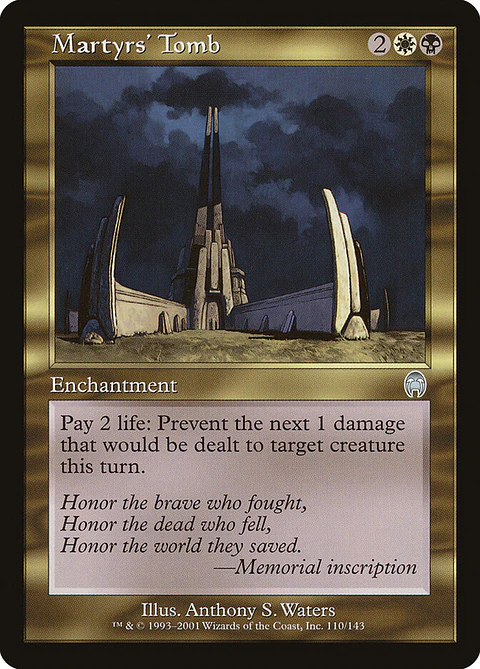 Martyrs' Tomb (Retro Frame)