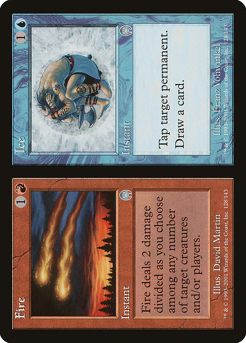 Fire // Ice (Retro Frame)