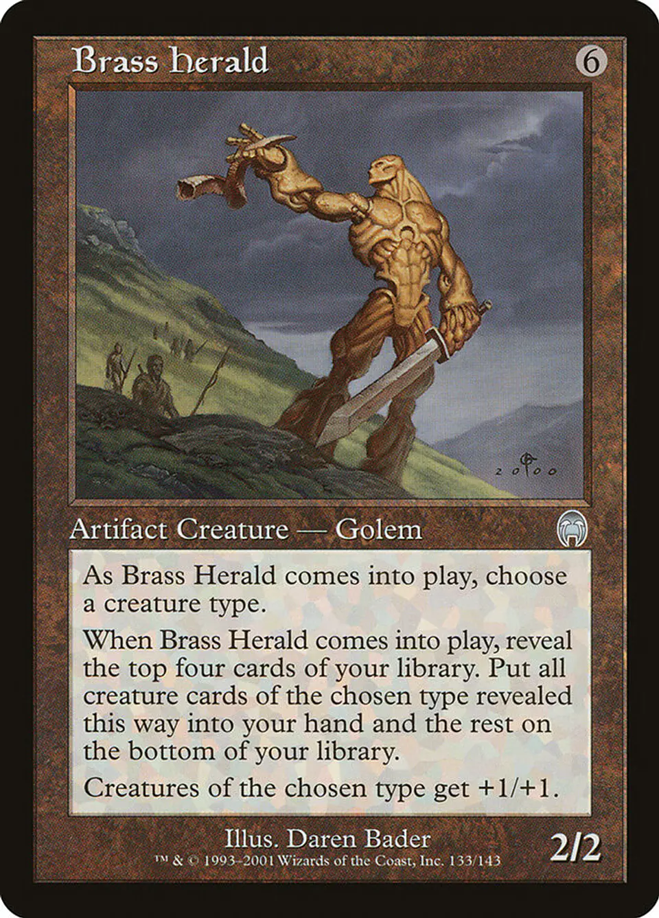 Brass Herald (Retro Frame) 1