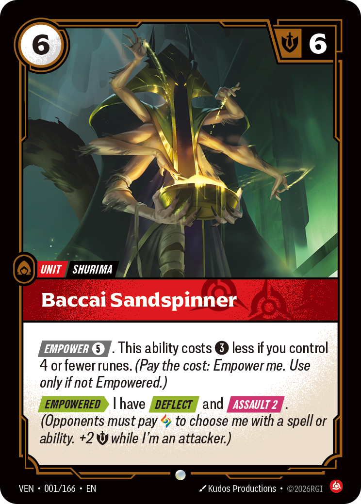 001/166 C Baccai Sandspinner