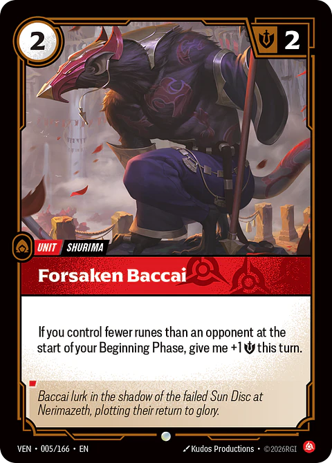 Forsaken Baccai