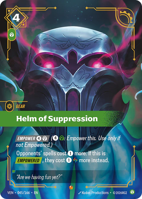 Helm of Suppression