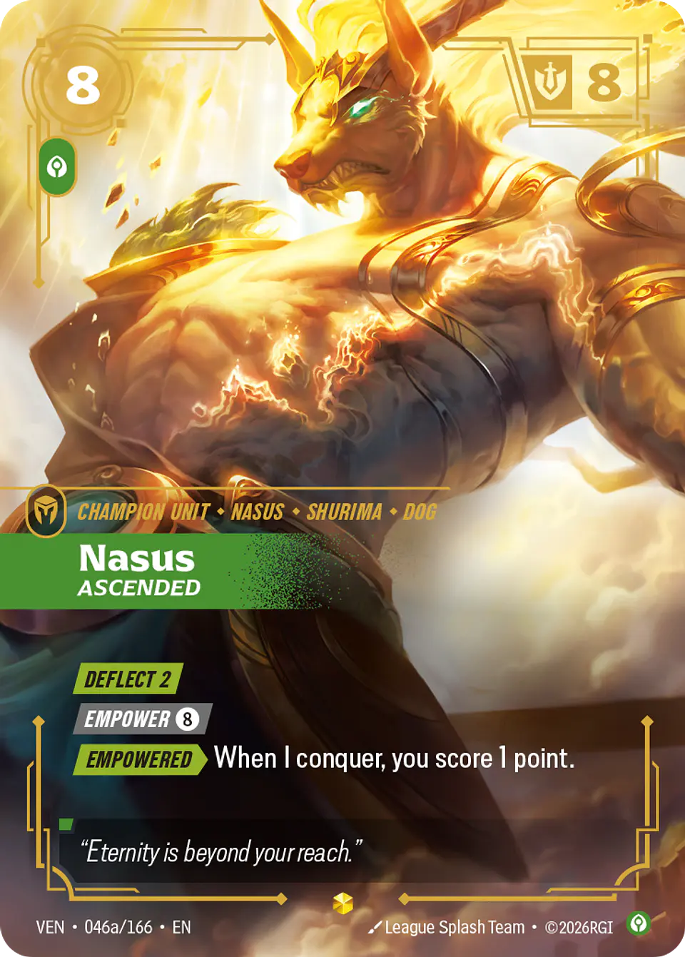Nasus, Ascended (Alternate Art) 1