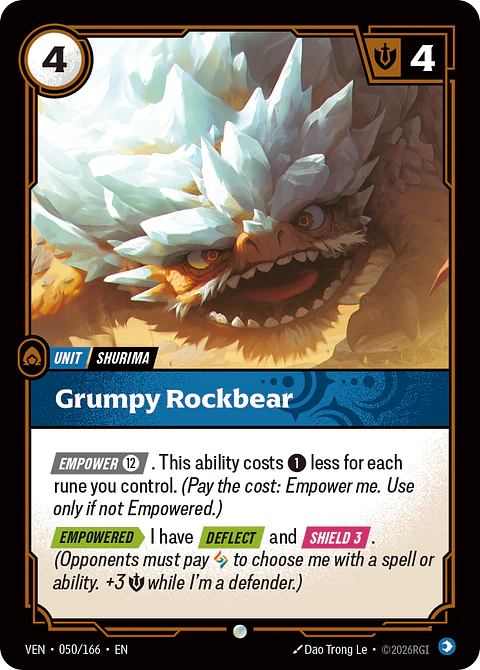 Grumpy Rockbear