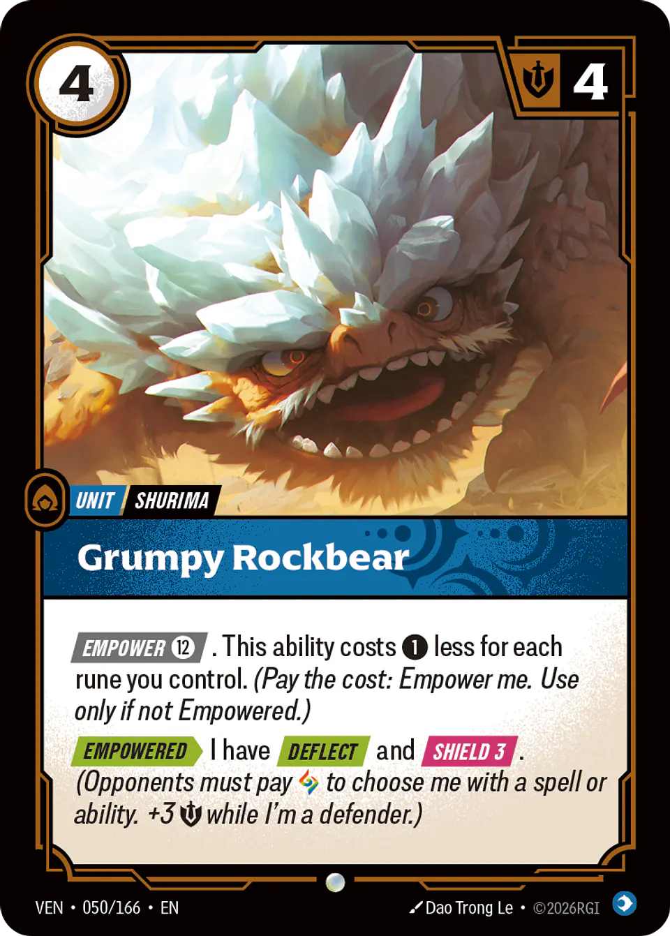 Grumpy Rockbear 1