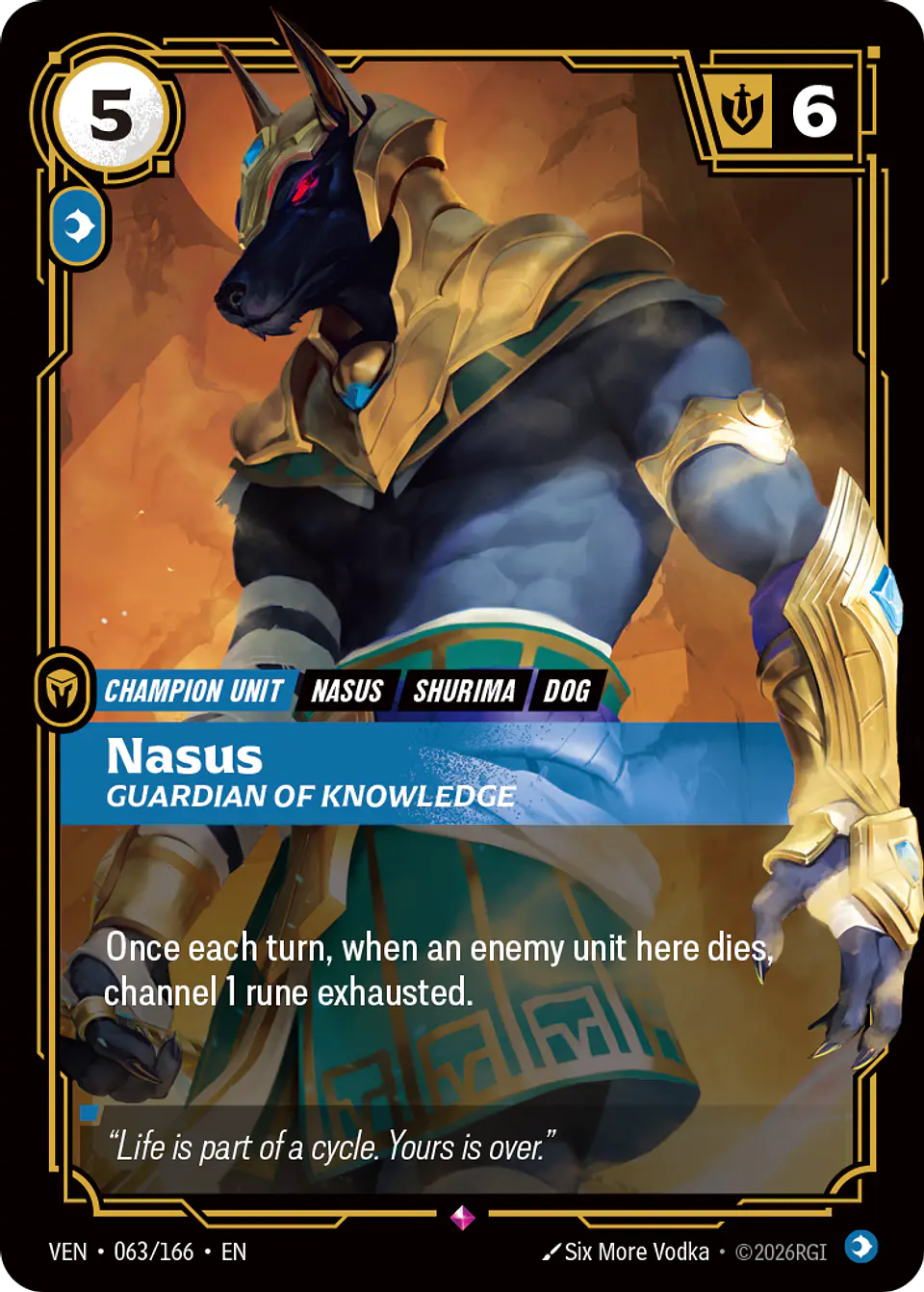 Nasus, Guardian of Knowledge 1