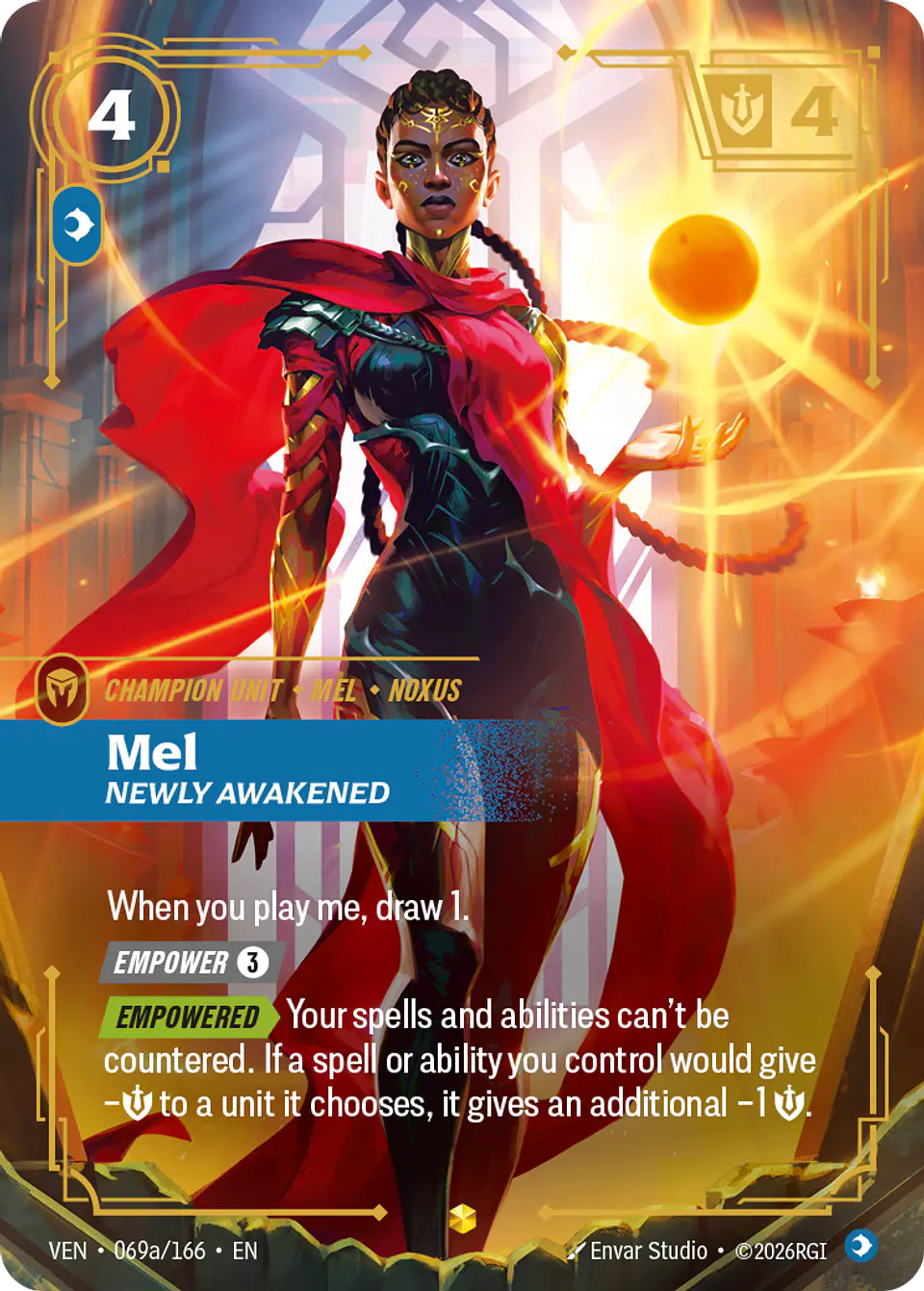 Mel, Newly Awakened (Alternate Art) 1